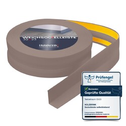 Sockelleiste selbstklebend PVC Weichsockelleiste Knickwinkel Winkelleiste*Neue, superstarke Klebestreifen - maximale Haftkraft*