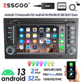 Für Audi A4 S4 RS4 B6 B7 B8 SEAT EXEO DAB+ Carplay Android 13 Autoradio Navi RDS