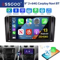 2+64G Android 13 Für Mercedes Benz ML/GL W164 X164 Autoradio GPS Navi Carplay BT