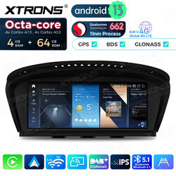 8-Kern 4G+64GB Android 13 Autoradio GPS Navi LTE 4G für BMW E60 E61 E90 E91 CIC