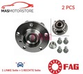 RADLAGERSATZ RADLAGER SATZ PAAR VORNE HINTEN FAG 713 6495 60 2PCS A NEU