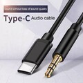 Typ-C USB-C auf 3,5 mm Stecker Audio Jack AUX Kabel Adapter Stereo für Auto↑