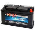 AGM VRLA Autobatterie 100AH 900A/EN AUDI BMW MERCEDES VW ersetzt 90Ah 92Ah 95Ah