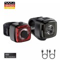 Fahrradlicht Set StVZO-OSRAM -LED Fahrradbeleuchtung/Lampe – Akku-USB -superhell
