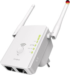 STRONG | WLAN Repeater 300 v2 | Highspeed WLAN Verstärker | Bis zu 300 Mbps | 