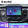 Android 14 Für 1 Din Ford Transit Custom 2018-2023 Autoradio GPS CarPaly RDS SWC