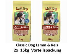 Classic Dog Lamm & Reis | 2x 15kg Sparpackung