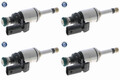 4x VEMO EINSPRITZVENTIL passend für AUDI A1 A3 A4 A5 Q2 VW GOLF VII 1.2 1.4 TSI