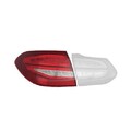 VAN WEZEL Heckleuchte 2925925U links LED rauchgrau mit Lampenträger für Mercedes