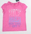 T-Shirt TOMMY HILFIGER Baby Mädchen Logo Druck, rosa, Größe 24 Monate