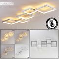 LED dimmbar Flur Leuchten Wohn Schlaf Zimmer Beleuchtung Aluminium Decken Lampen