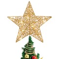  Christbaumspitze Gold Led Beleuchtet Tannenbaum Stern Weihnachten