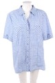 LEBEK BARBARA LEBEK Hemd-Bluse mit kurzem Ärmel Karo D 48 blau weiß