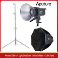 Amaran 200d S 200W 5600K Tageslicht LED-Videolicht +Light OcatDome 120 + Stativ