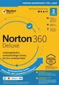NORTON 360 Deluxe 2023 2024 3 Geräte 1 Jahr 25GB Cloud ABO EMAIL SOFORT