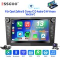 Für Opel Corsa C/D Zafira B Astra H Android 13 Carplay Autoradio NAVI DVR Kamera