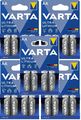 5 x 4er Varta ULTRA LITHIUM Batterien AA Mignon 1,5V MHD 2033