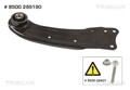 TRISCAN Querlenker Dreieckslenker 8500 295190 für VW SEAT PASSAT B6 3C2 Variant