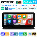 XTRONS 12,3" HD 2K Android 14 Autoradio 8G+128GB GPS Navi für MERCEDES W218 C218