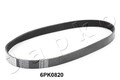 JAPKO Keilrippenriemen 6PK820 für N16 ALMERA NISSAN 2 Hatchback