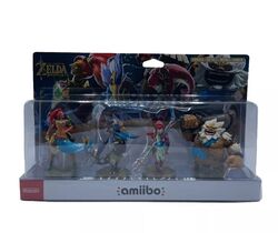 Amiibo The Legend Of Zelda - Breath Of The Wild Recken Set Champion BOTW NEU OVP