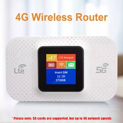 WLAN-Router mit SIM-Kartensteckplatz 4G/5G 150 Mbit/S WLAN Für Für Lte Mobiler/