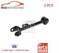LINKS RECHTS QUERLENKER SATZ HINTEN OBERE FEBI BILSTEIN 180641 2PCS A NEU