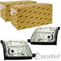2x TYC H4 SCHEINWERFER LINKS+RECHTS MIT LWR+MOTOR für FORD FUSION JU BIS 05.2005