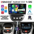 Für Toyota Aygo Citroen C1 Peugeot 107 1+32G Android 13 Autoradio GPS NAVI +KAM