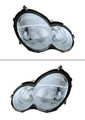 2X VAN WEZEL HALOGEN SCHEINWERFER LINKS+RECHTS passend für MERCEDES-BENZ C-KLASS