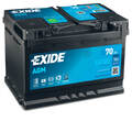 Autobatterie Exide EK700 AGM 12V 70Ah 760A  Start Stop Starterbatterie