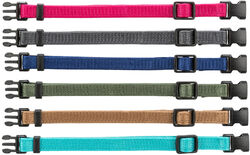 Welpen-Halsband 6er-Pack mehrfarbig, Set,  17-25 cm / 10 mm &  22-35 cm /10 mm 