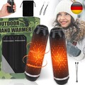 2er Set Handwärmer Elektrisch USB Wiederaufladbar 3 Stufen 10000mah Wärme DE