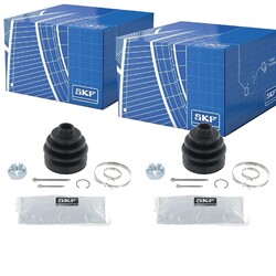 2x SKF ACHSMANSCHETTEN SATZ passend für FORD C-MAX FOCUS GRAND NISSAN PRIMERA