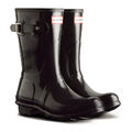 Hunter Original Short Gloss Damen Gummistiefel Boots WFS1000RGL-BLK