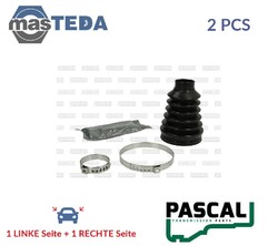 G6A012PC ACHSMANSCHETTE ANTRIEBSWELLE PASCAL 2PCS FÜR AUDI A3,TT,Q5,8P1,8PA,8J3