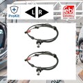 2x ORIGINAL® Febi Bilstein Sensor, Raddrehzahl Vorne, Links, Rechts, inkl.