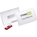 Durable 821219 Namensschild CLICK FOLD MAGNET 40x75mm - 8212  Magnet  10 St.