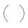 1x Bremsbackensatz TOMEX Brakes TX 23-14 passend für SUZUKI