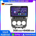 10.1'' CarPlay Android14 Für Mazda 5 CR19 2005-2010 Autoradio GPS NAVI BT 2+64GB