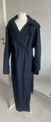 Etienne und Aigner-  Langer dunkelblauer klassischer  Trench Mantel Gr. 38/