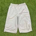 Champion Shorts Beige kurze Hose Badehose Sweatpants Damen Herren Größe XS