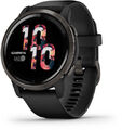 Garmin Venu 2 schwarz Fitness Tracker Smartwatch schwarz - Wie neu