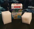 EHEIM pickup 60 Innenfilter Filterpatronen 2617080 weiß 2er-Pack Filterschwamm