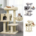 Kratzbaum Katzenbaum XXL Kletterbaum Katzenkratzbaum für Katzen Sisal Spielbaum
