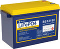 LiFePO4 12.8V 180Ah Akku Lithium Batterie 8000Zyklen BMS Solar Camping Wohnmobi