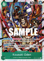 One Piece Paramount War Kouzuki Oden Super Rare OP02-030 Near Mint english