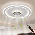 Led Deckenventilator Mit Beleuchtung Fernbedienung Leise Fernbedienung Timing54W