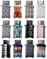 Winter Bettwäsche Thermo Fleece Kuschelig Flauschig Weich Warm Bettbezüge Set