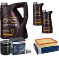 BOSCH Inspektionspaket MANNOL 7L 5W-40 Extreme für Audi A4 8D2 B5 8D5 4A C4